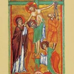 Deposizione, Evangeliario XIII sec., Colonia, abbazia di Groß Sankt Martin