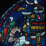 Vitrail de Charlemagne, baie 7, panneau 29 Vers 1210-1225